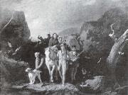 George Caleb Bingham Daniel Boone fuhrt eine Gruppe von Pionieren oil painting on canvas